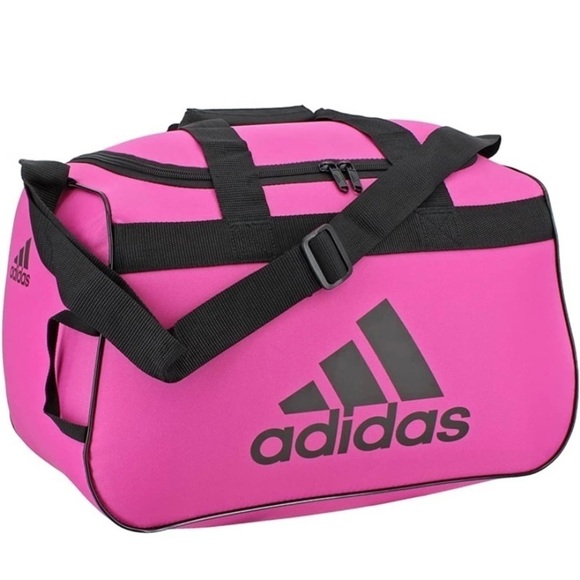 ADIDAS DIABLO SMALL DUFFEL Gym Bag adjustable shoulder strap padded haul handle - Picture 2 of 13